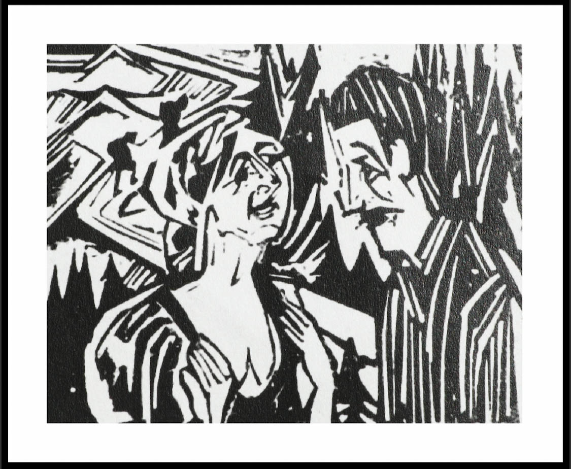 Ernst Ludwig Kirchner -Josua und Priska