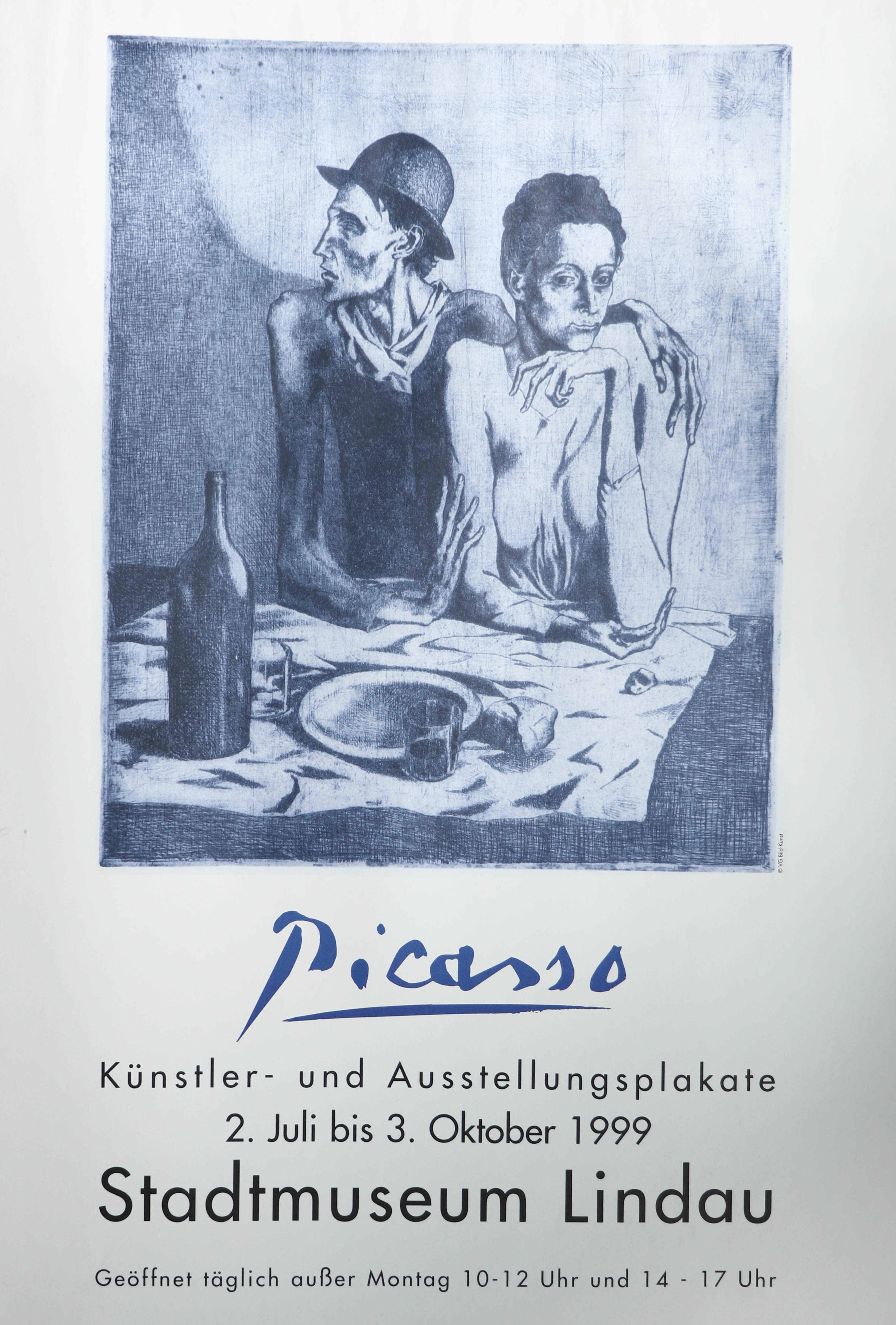 Pablo Picasso-Das karge Mahl