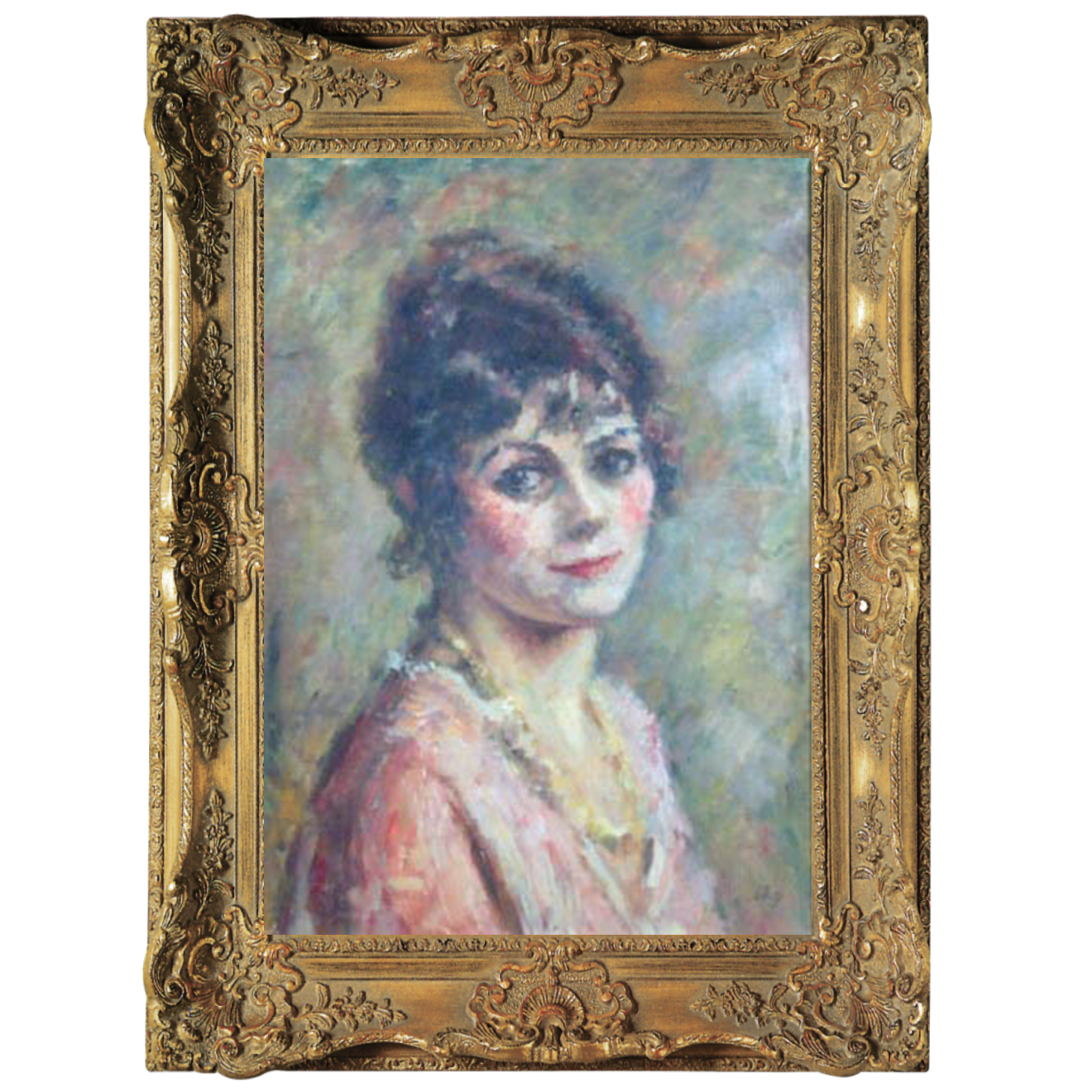 Charles Guerin-Portrait d´une jeune femme